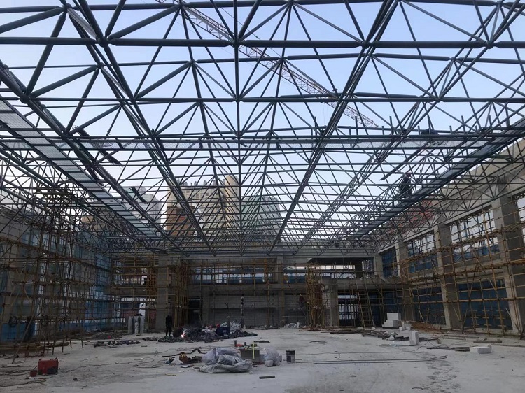 芜湖第一附属小学体育馆网架